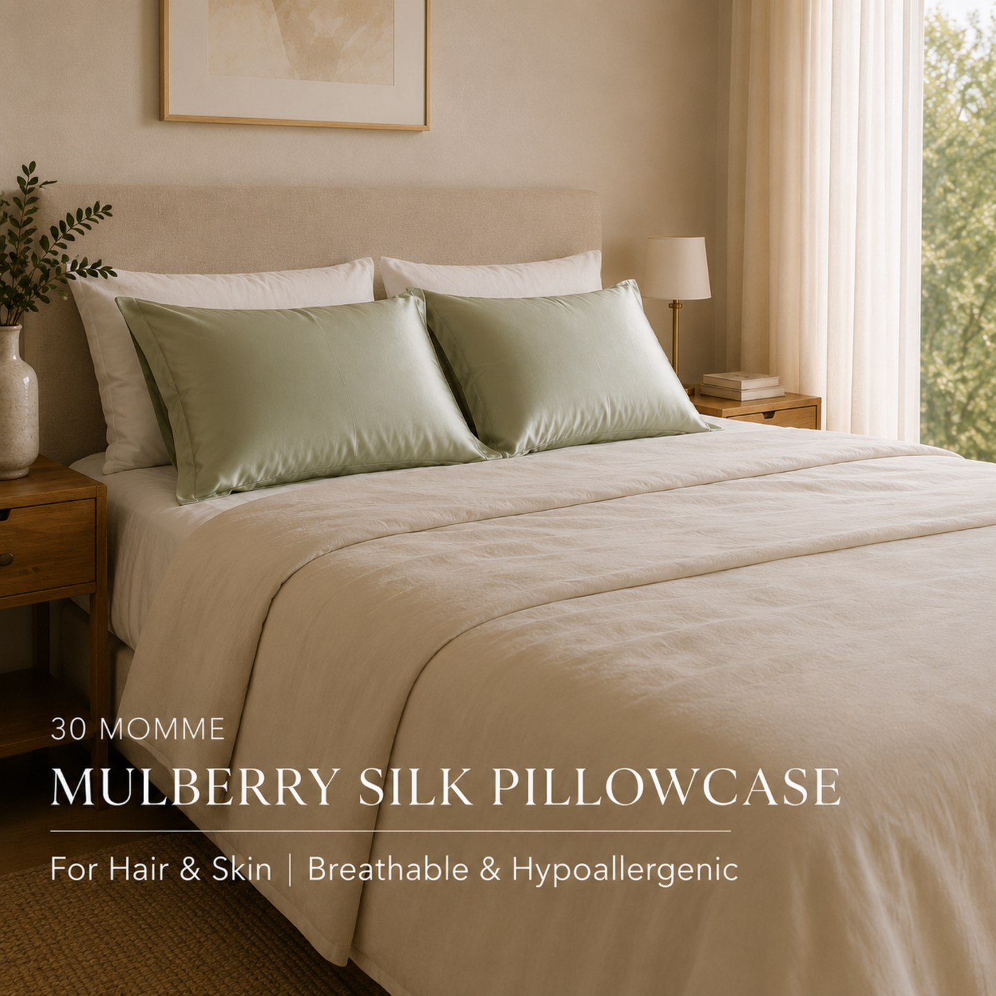 30 Momme Mulberry Silk Pillowcase Gift Set