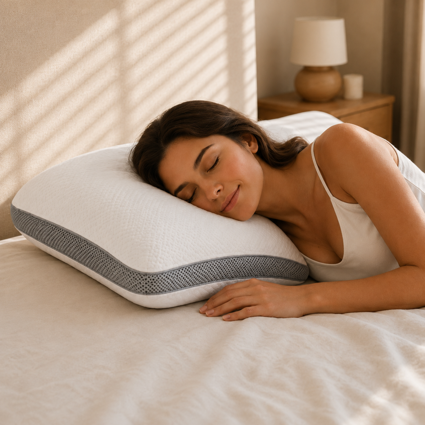 Premium Cooling Memory Foam Pillow